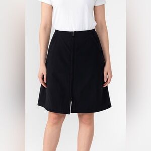 NWT COS Black Zipper Front Skirt